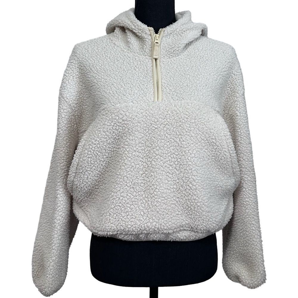 GAP KIDS‎ Girl’s Sherpa Hoodie- Birch, SZ XXL (14/16)